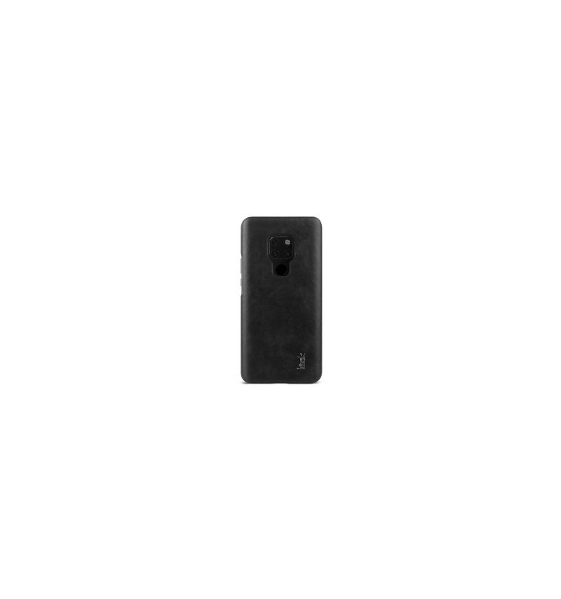 Hoesje voor Huawei Mate 20 Anti-fall Imak Imitatieleer - Zwart