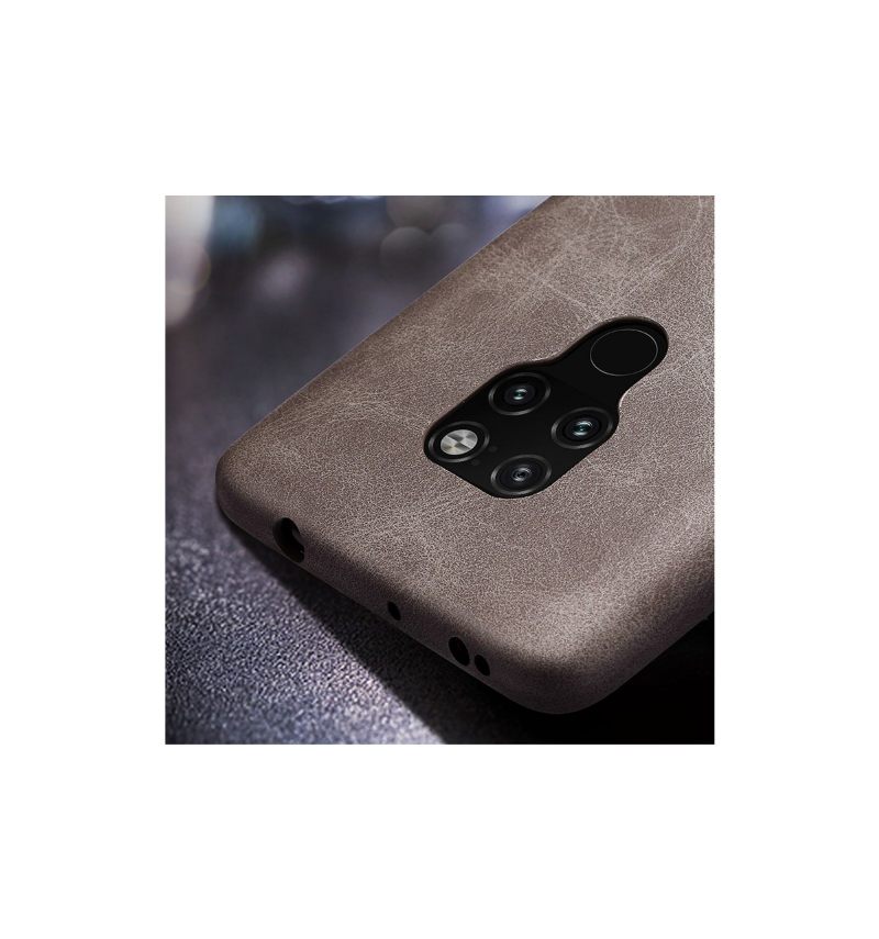 Hoesje voor Huawei Mate 20 Vintage Serie Leder - Bruin