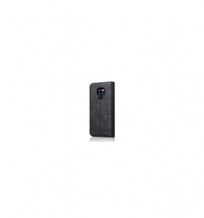 Leren Hoesje voor Huawei Mate 20 Bescherming Retro Smart Leder Effect