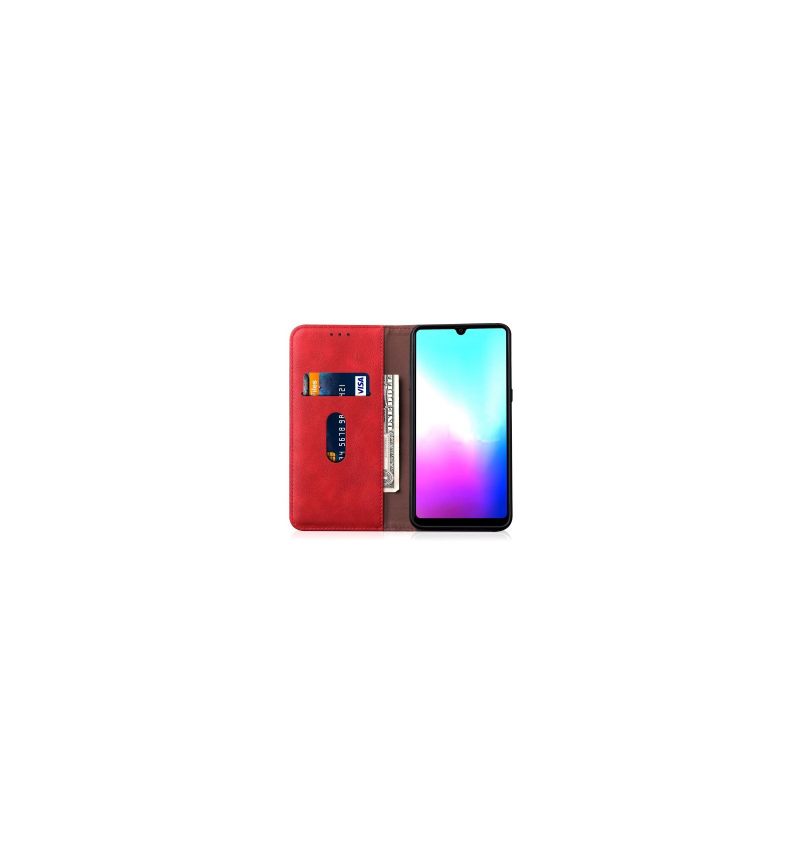 Leren Hoesje voor Huawei Mate 20 Bescherming Retro Smart Leder Effect