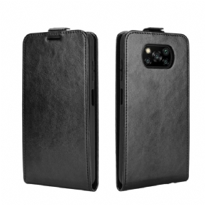 Flip Case voor Poco X3 / X3 Pro / X3 NFC Folio-hoesje Verticaal Kunstleer