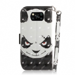 Folio-hoesje voor Poco X3 / X3 Pro / X3 NFC Boze Panda