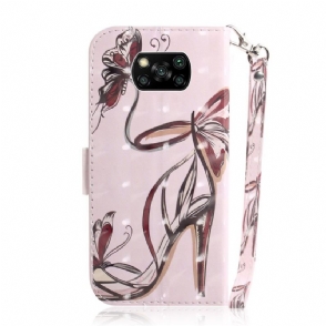 Folio-hoesje voor Poco X3 / X3 Pro / X3 NFC Hakpatroon