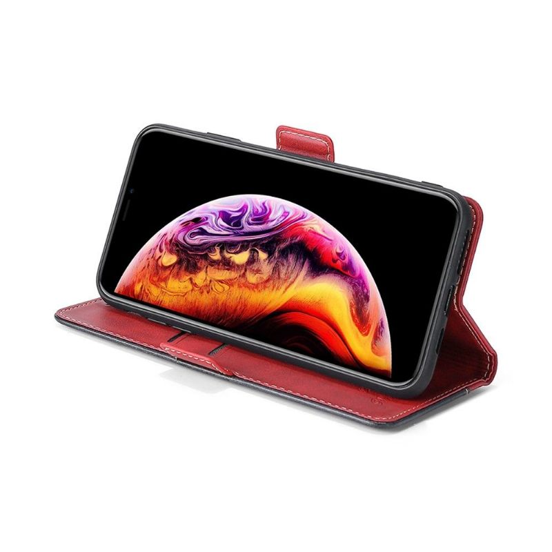 Folio-hoesje voor Poco X3 / X3 Pro / X3 NFC Keyunfei Kunstleer Bicolor