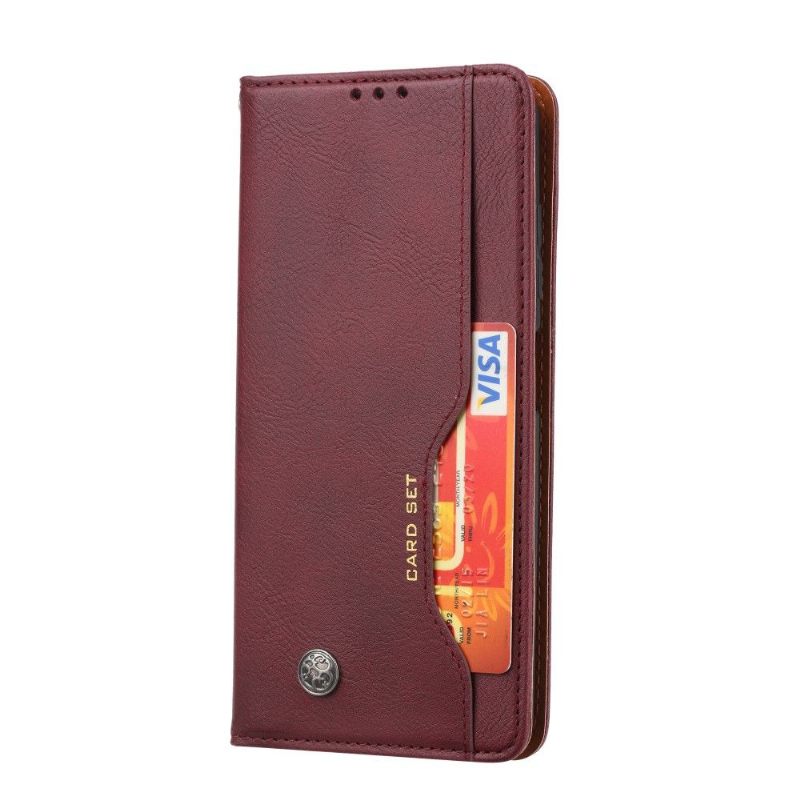 Folio-hoesje voor Poco X3 / X3 Pro / X3 NFC Kunstleer Kaarthouder Stand