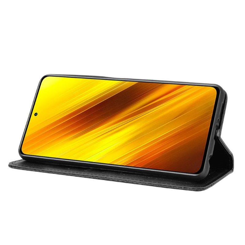 Folio-hoesje voor Poco X3 / X3 Pro / X3 NFC Leer In Cirénius-stijl