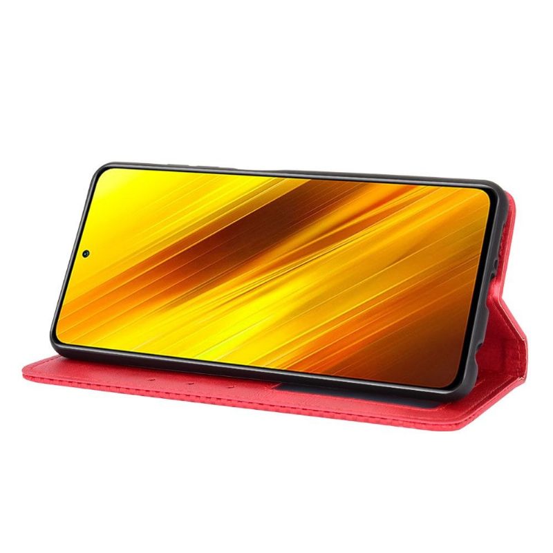 Folio-hoesje voor Poco X3 / X3 Pro / X3 NFC Leer In Cirénius-stijl