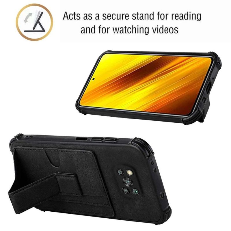 Hoesje voor Poco X3 / X3 Pro / X3 NFC Coline Kaarthouder