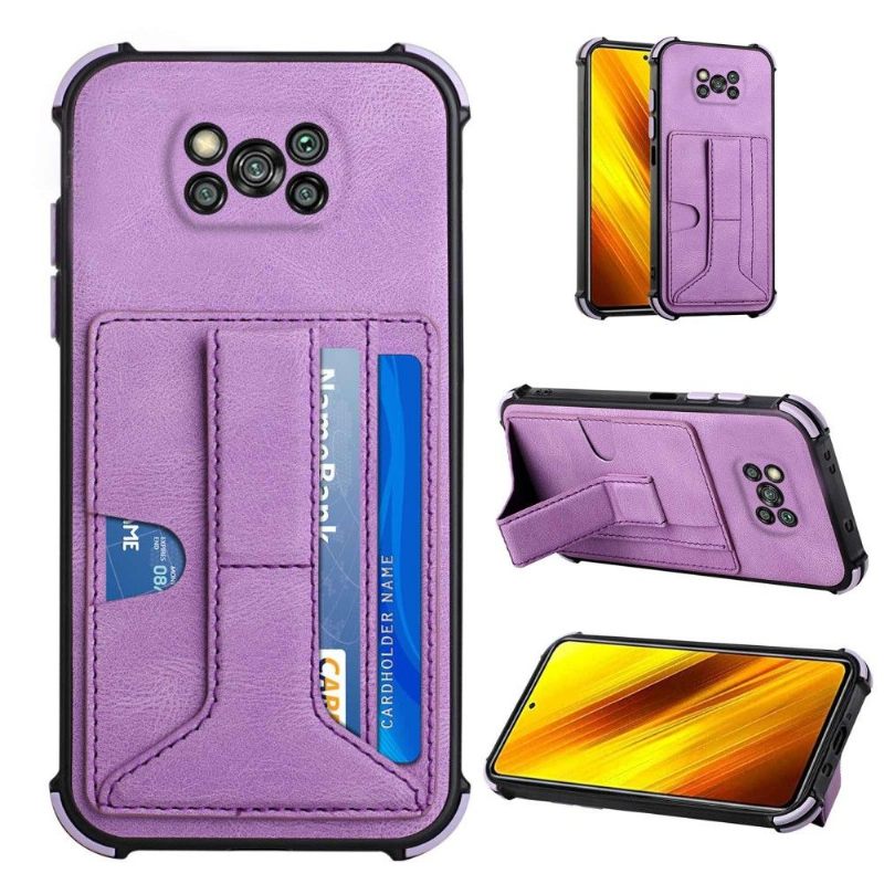 Hoesje voor Poco X3 / X3 Pro / X3 NFC Coline Kaarthouder