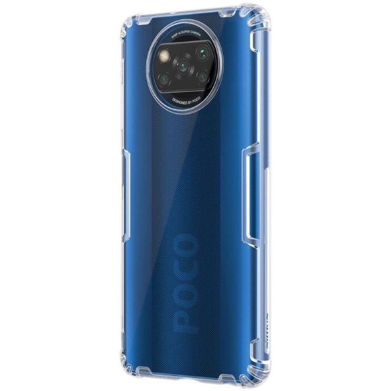 Hoesje voor Poco X3 / X3 Pro / X3 NFC Nillkin Nature Versterkte Hoeken