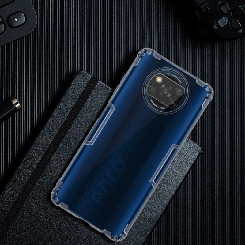 Hoesje voor Poco X3 / X3 Pro / X3 NFC Nillkin Nature Versterkte Hoeken