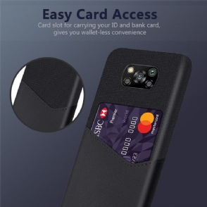 Hoesje voor Poco X3 / X3 Pro / X3 NFC Olympus Leereffect