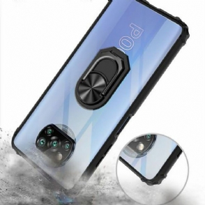 Hoesje voor Poco X3 / X3 Pro / X3 NFC Schokbestendig Met Ring