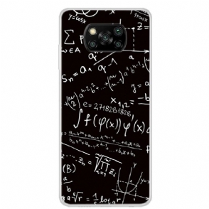 Hoesje voor Poco X3 / X3 Pro / X3 NFC Wiskundige Formules