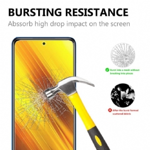 Xiaomi Poco X3 Nfc Beschermfolie Van Gehard Glas (2 Stuks)