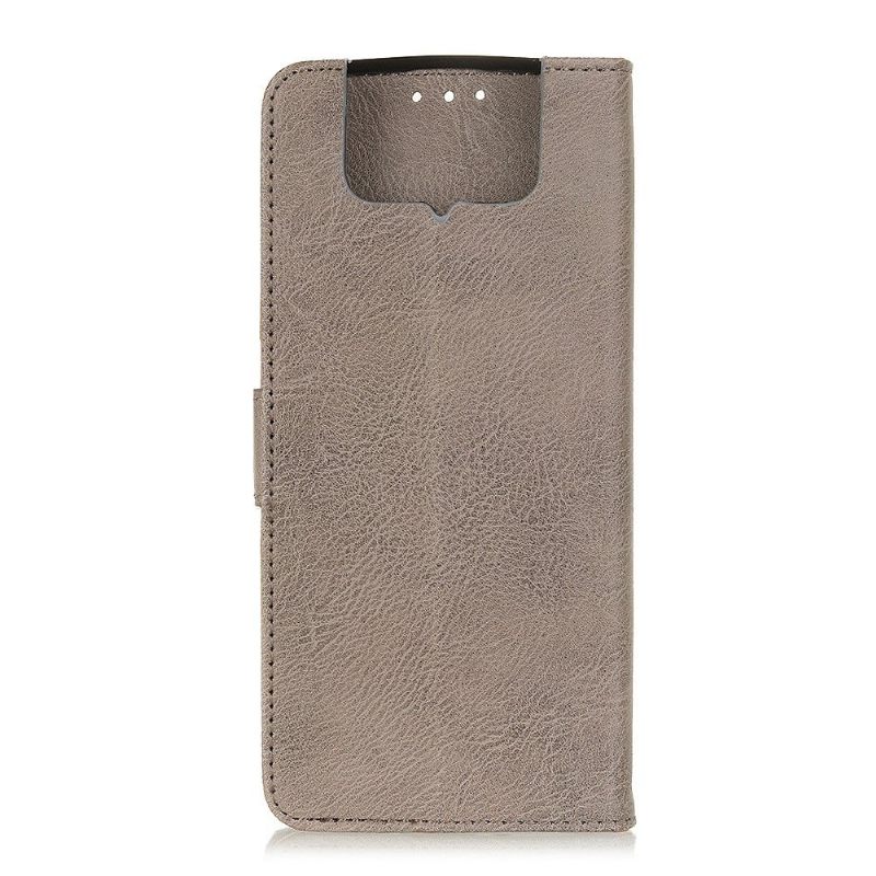 Folio-hoesje voor Asus Zenfone 8 Flip Khazneh Leder Effect Kaarthouder