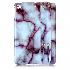 iPad Mini 5 2019 - Marmeren Hoesje Met Riem