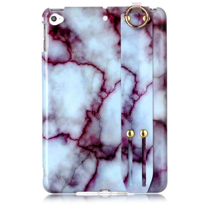 iPad Mini 5 2019 - Marmeren Hoesje Met Riem