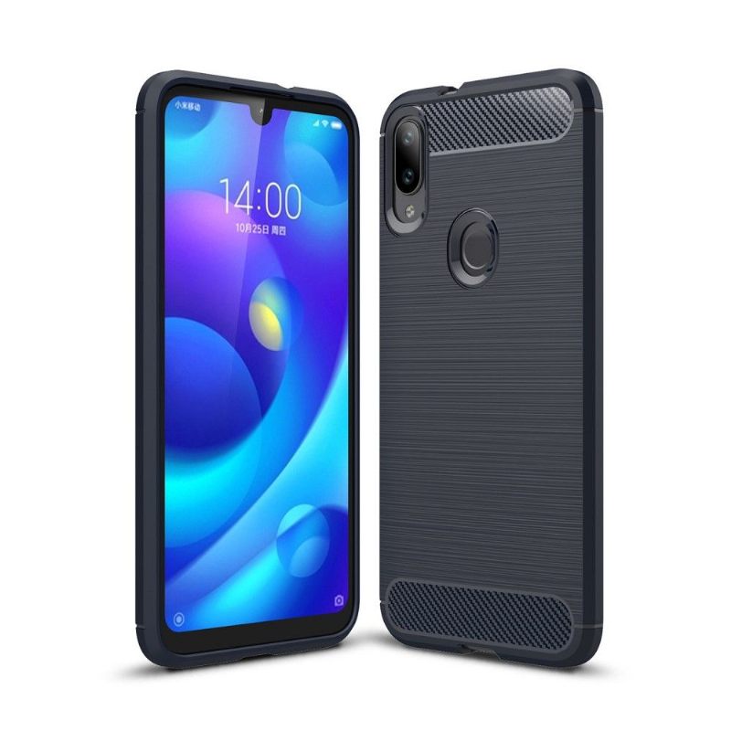 Hoesje voor Xiaomi Mi Play Flexibel Geborsteld Effect