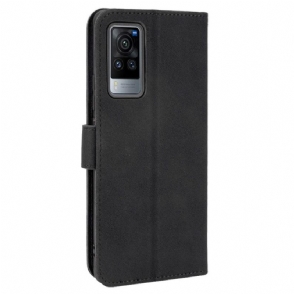 Folio-hoesje voor Vivo X60 Pro Zachte Aanraking