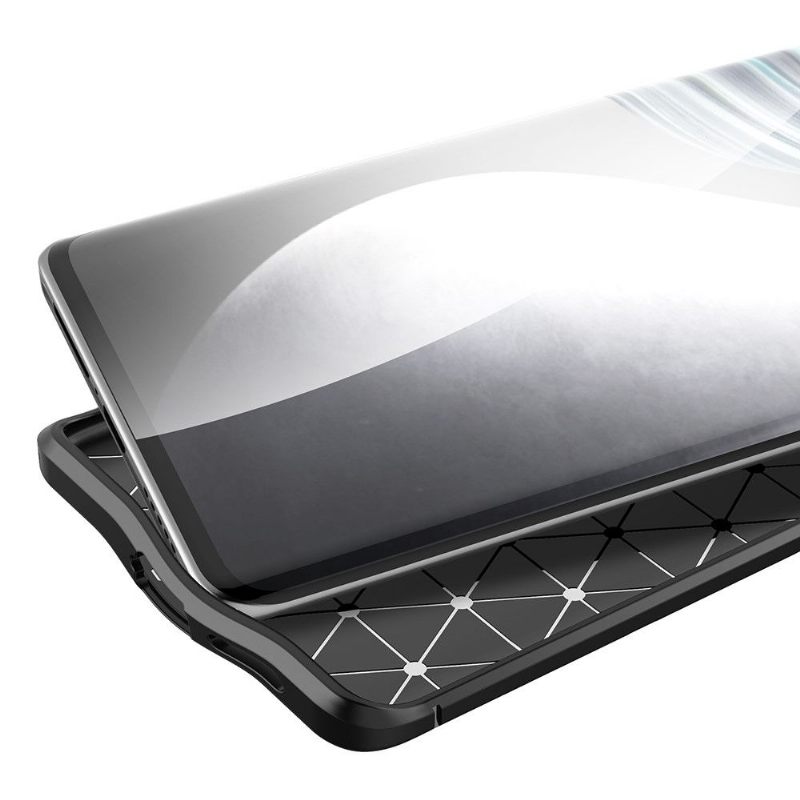 Hoesje voor Vivo X60 Pro Slang Met Korrelafwerking