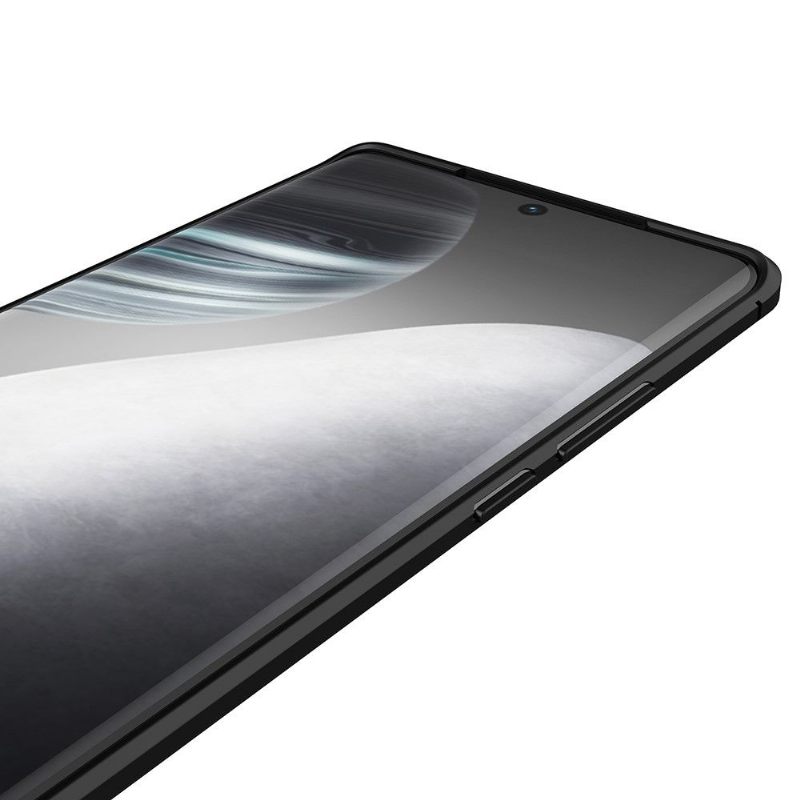 Hoesje voor Vivo X60 Pro Slang Met Korrelafwerking
