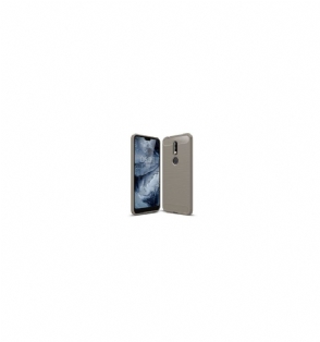 Hoesje voor Nokia 7.1 Koolborstel Gel