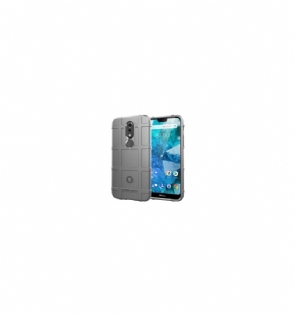 Hoesje voor Nokia 7.1 Vierkante Rasterbeschermer