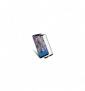 Nokia 7.1 Schermbeschermer Van Gehard Glas Op Volledige Grootte - Zwart