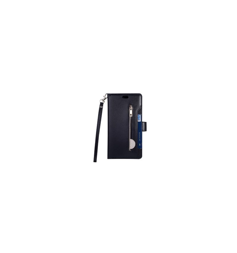 Folio-hoesje voor Huawei Mate 20 Pro Anti-fall Portemonnee Leren Leer