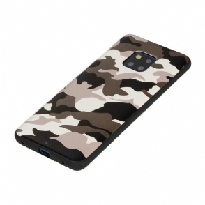 Hoesje voor Huawei Mate 20 Pro Militaire Camo Gel