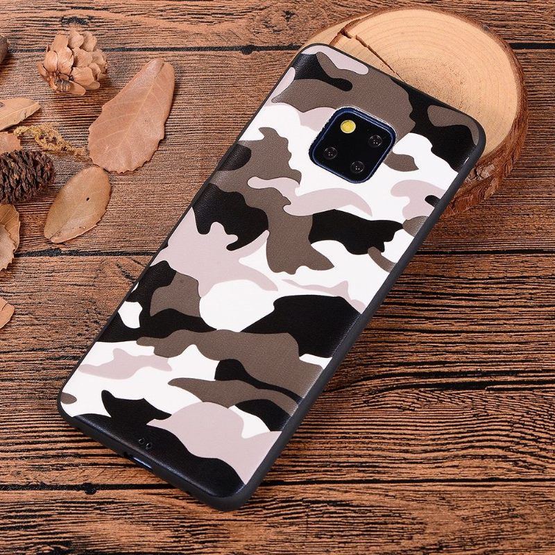 Hoesje voor Huawei Mate 20 Pro Militaire Camo Gel