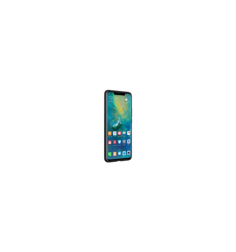 Telefoonhoesje voor Huawei Mate 20 Pro Synthetische Vezel - Zwart