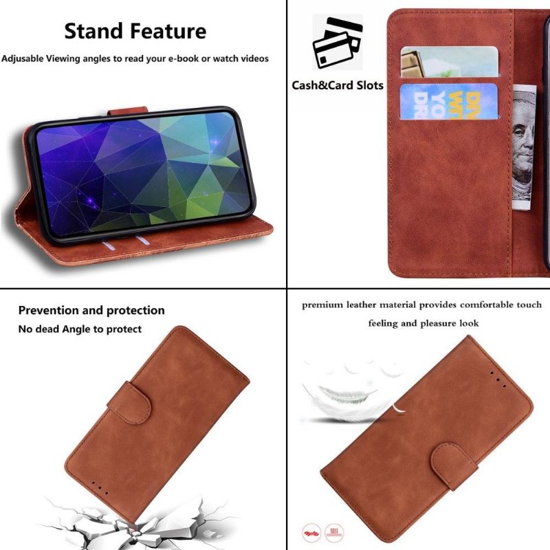 Folio-hoesje voor Poco F4 GT Roman Soft Touch