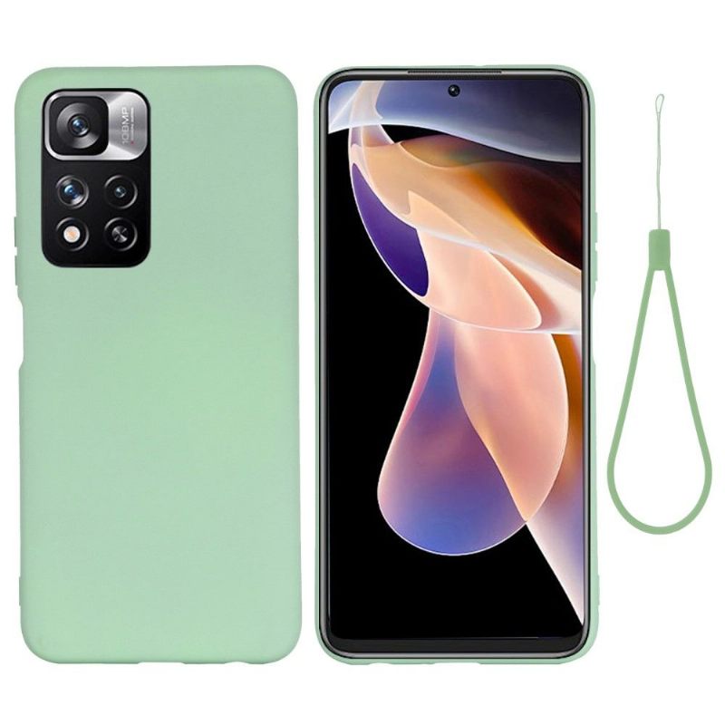 Hoesje voor Xiaomi Redmi Note 11 Pro Plus 5G Anti-fall Puro Vloeibare Siliconen