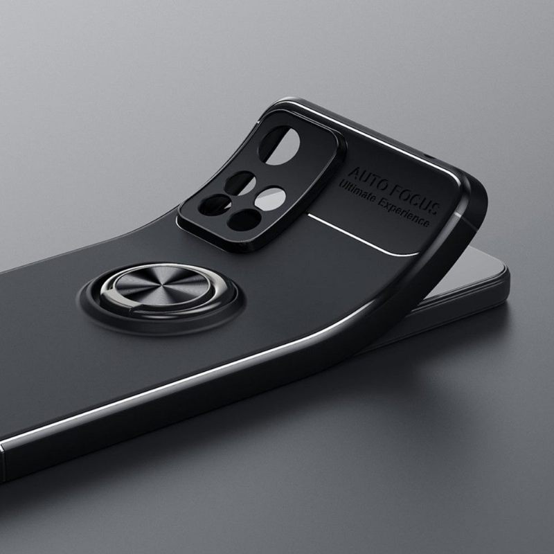 Hoesje voor Xiaomi Redmi Note 11 Pro Plus 5G Anti-fall Siliconen Met Roterende Steun