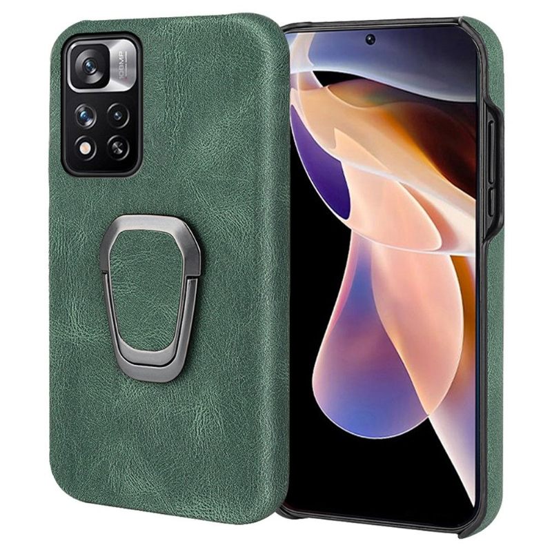 Hoesje voor Xiaomi Redmi Note 11 Pro Plus 5G Imitatieleer Met Standaard