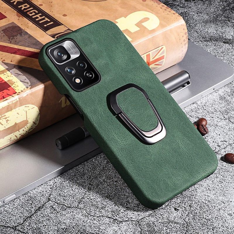 Hoesje voor Xiaomi Redmi Note 11 Pro Plus 5G Imitatieleer Met Standaard