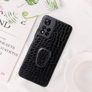 Telefoonhoesje voor Xiaomi Redmi Note 11 Pro Plus 5G Bescherming Ondersteuningsfunctie Voor Krokodilleneffect