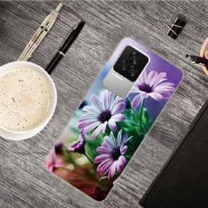 Hoesje voor Poco F4 Anti-fall Chrysanthemum