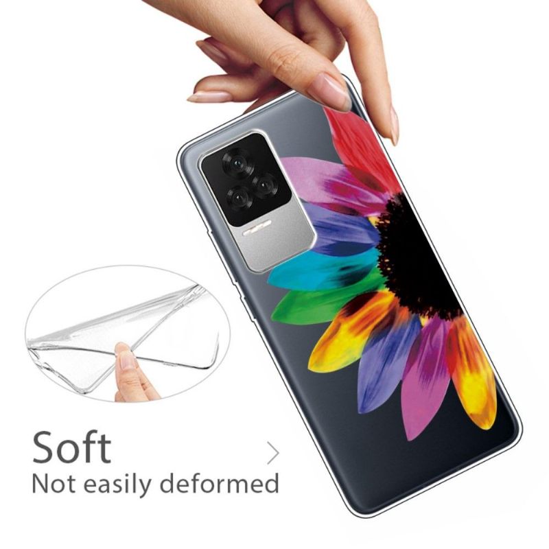 Hoesje voor Poco F4 Kleur Bloemblaadjes