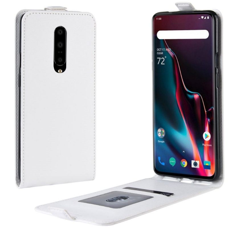 Case voor OnePlus 7 Pro Bescherming Folio-hoesje Kunstleer Verticaal