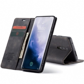 Folio-hoesje voor OnePlus 7 Pro Kunstleer Golia's