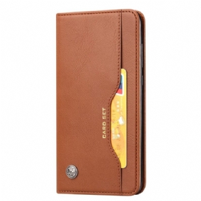 Folio-hoesje voor OnePlus 7 Pro Portemonnee Leren Stand Case Portemonnee