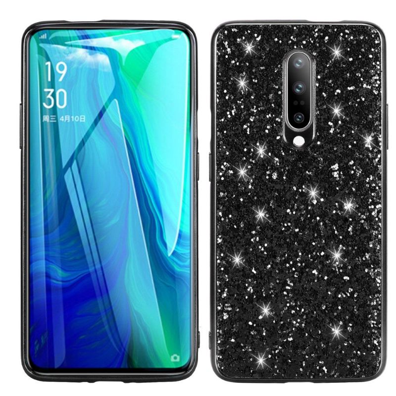 Hoesje voor OnePlus 7 Pro Glamoureuze Pailletten