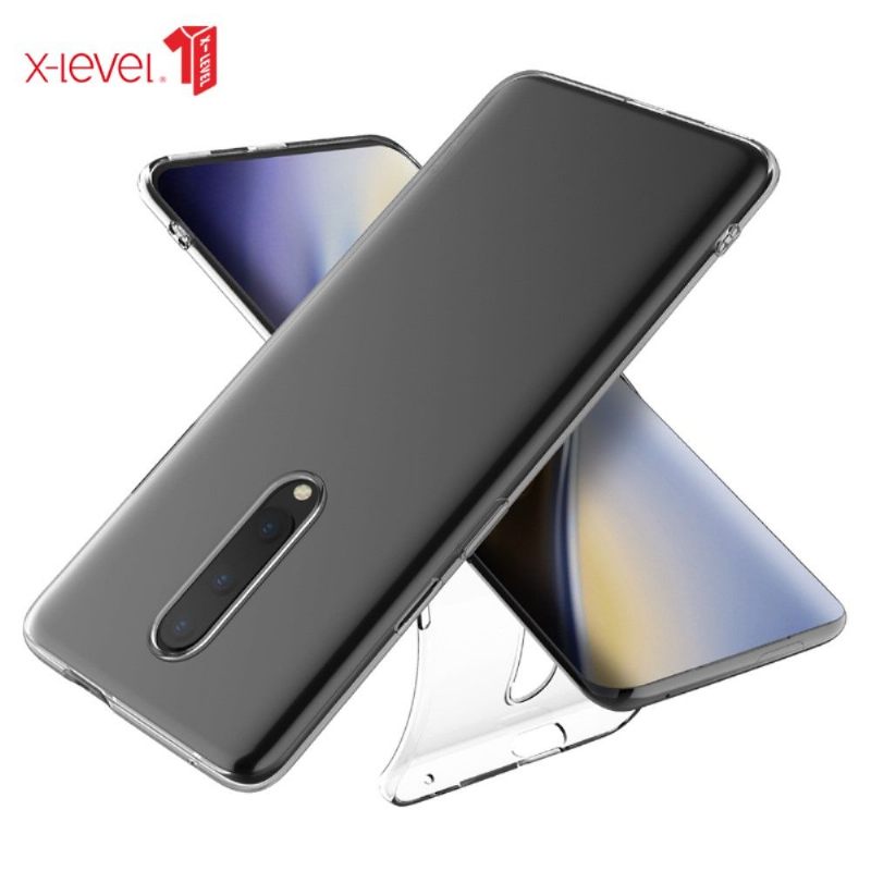 Hoesje voor OnePlus 7 Pro Transparante Siliconen