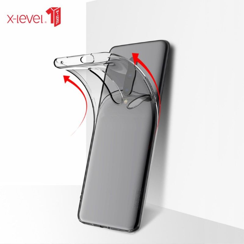 Hoesje voor OnePlus 7 Pro Transparante Siliconen