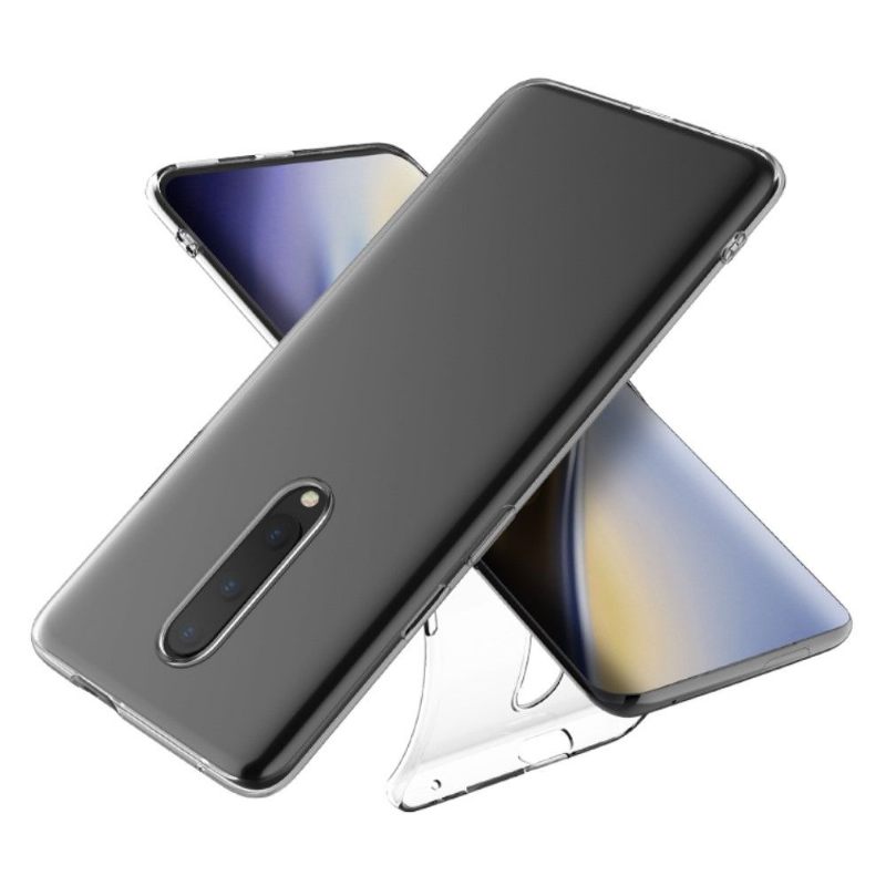 Hoesje voor OnePlus 7 Pro Transparante Siliconen
