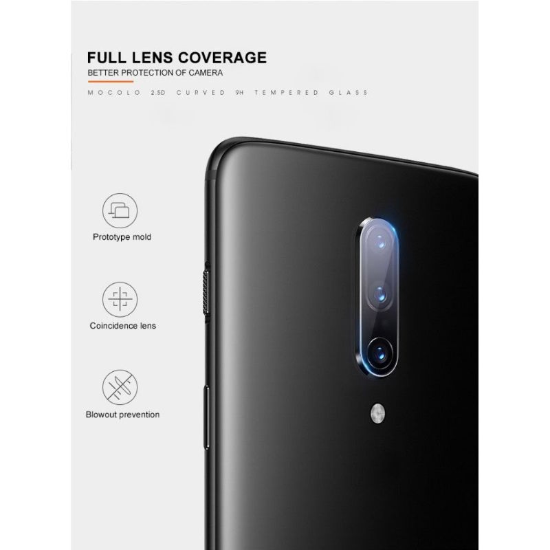 Oneplus 7 Pro - 2 Films Van Gehard Glas Voor Achteruitrijcameralens