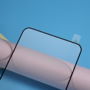 Oneplus 7 Pro - Schermbeschermer Van Gehard Glas Op Ware Grootte - Zwart